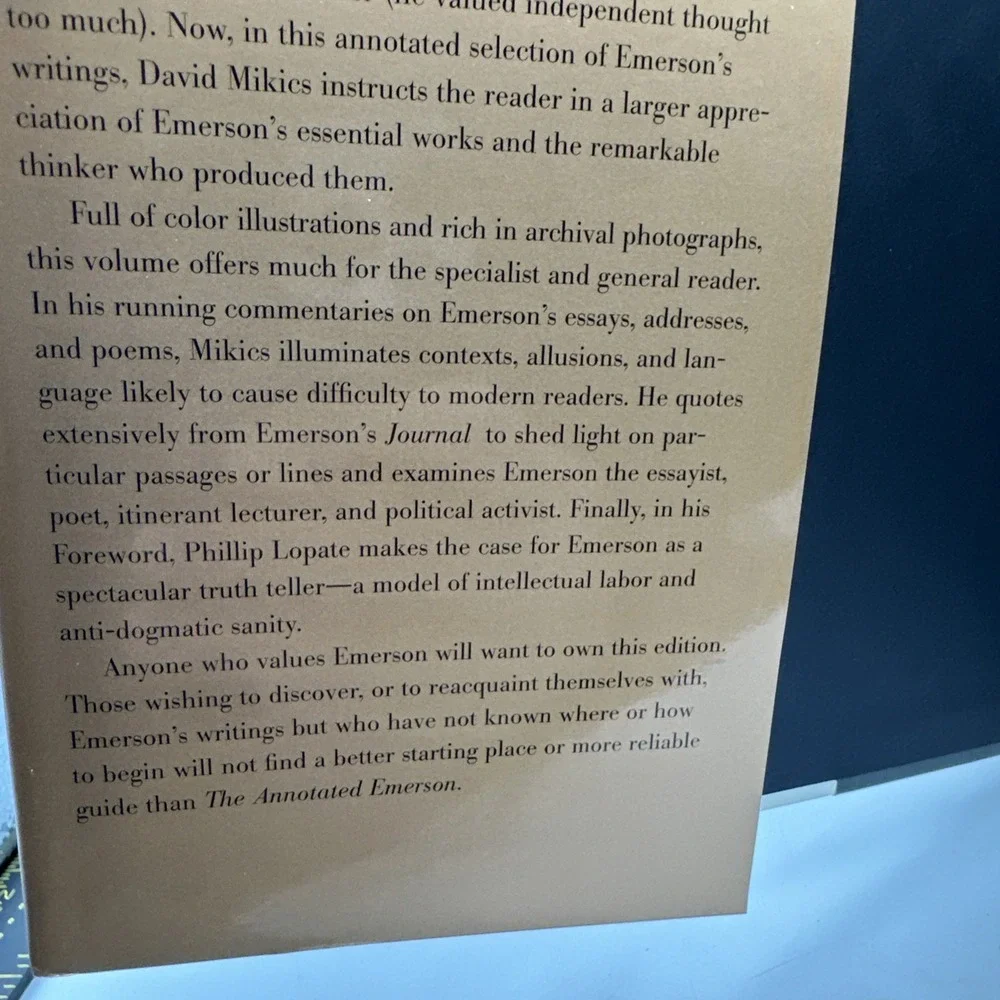 Annotated‎ Emerson by Ralph Waldo. Emerson (2012, Hardcover)